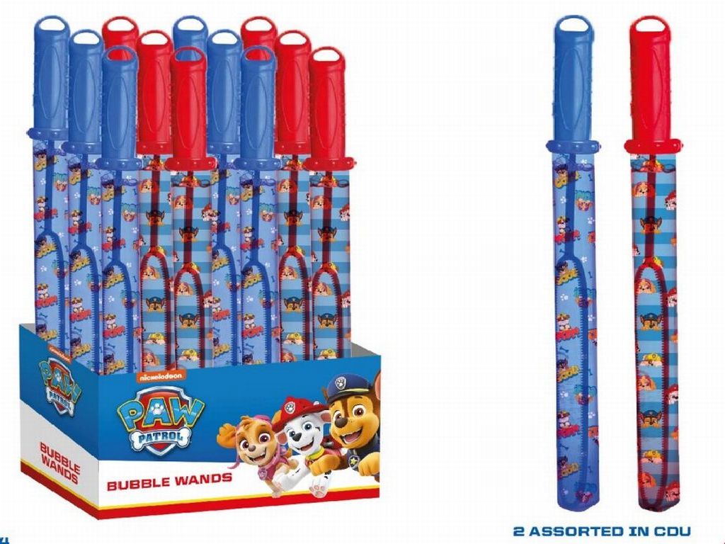 Paw Patrol Bubble Wands 2 Asstd Eu Only