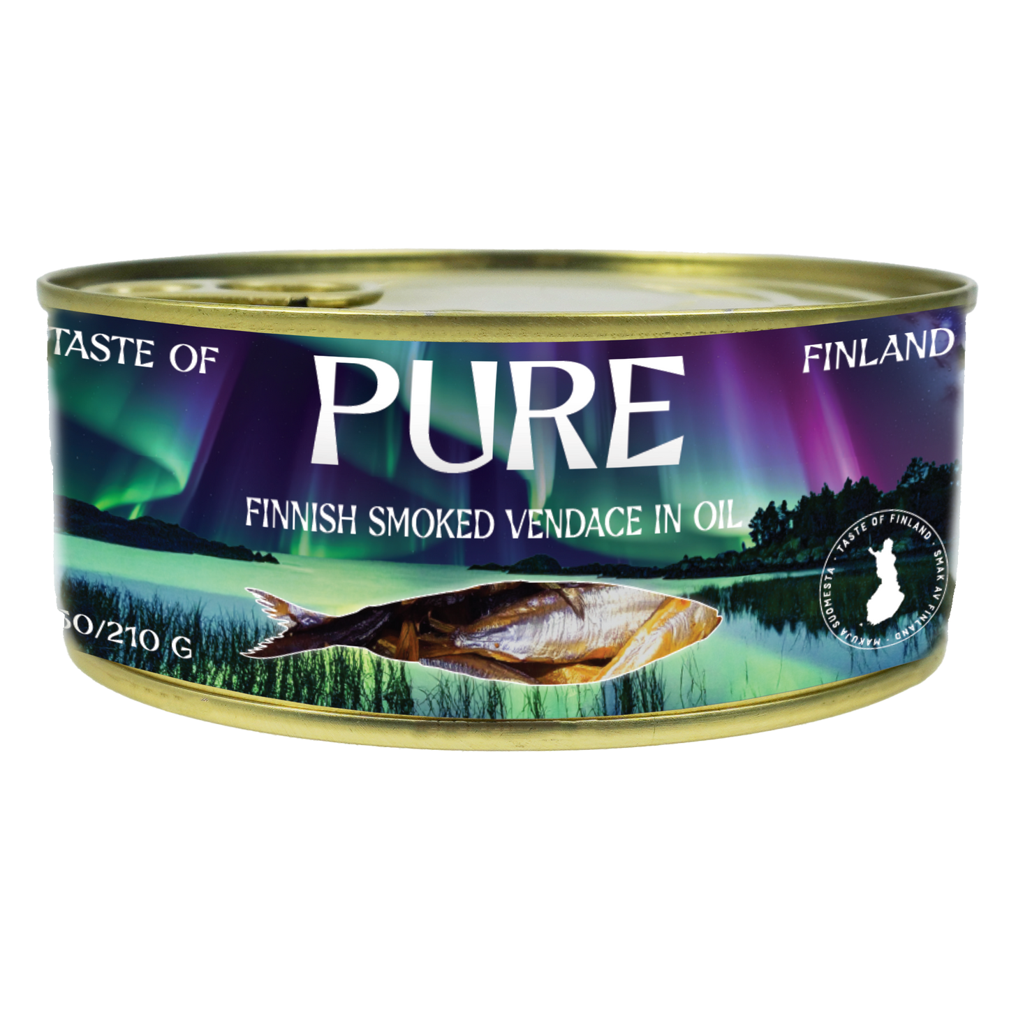 Pure Smoked Vendace In Oil 150/210g