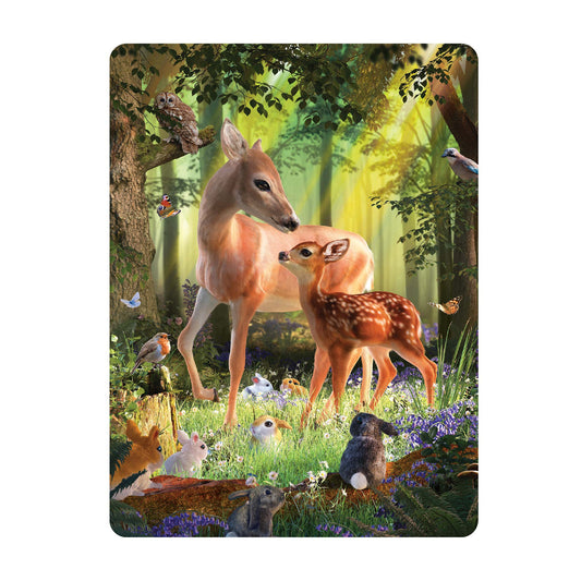 3D LiveLife Postcards - Deer at Dawn