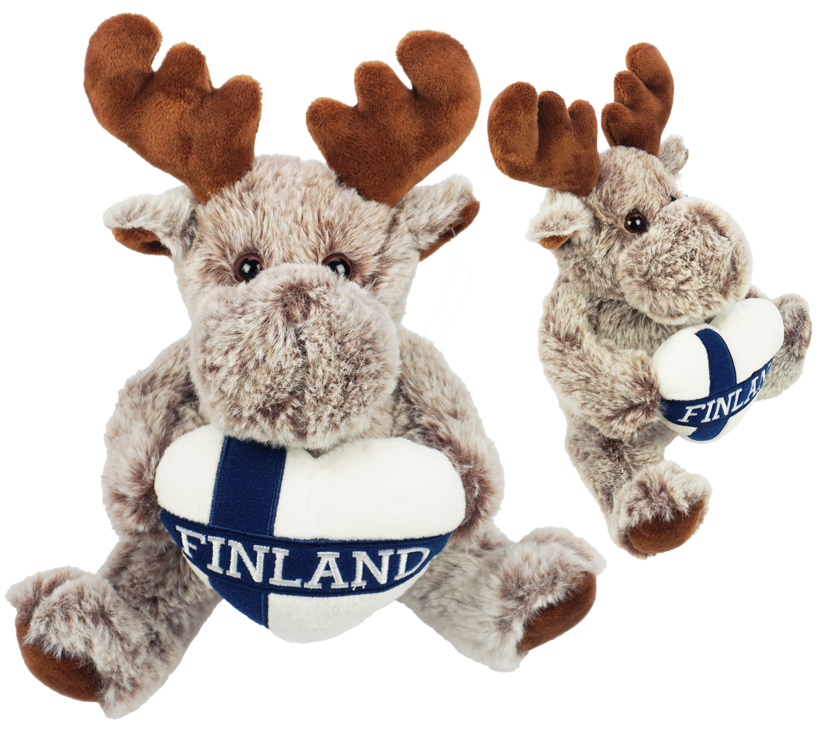 Heart Flag Antler Buddy Plush S 16cm FIN