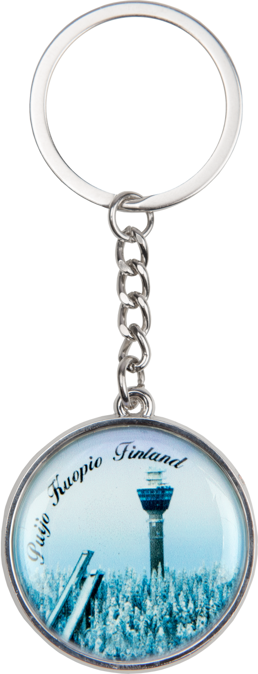 Kuopio Keychain 1 Puijo Winter