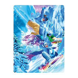 3D LiveLife Postcards - Snowboarder