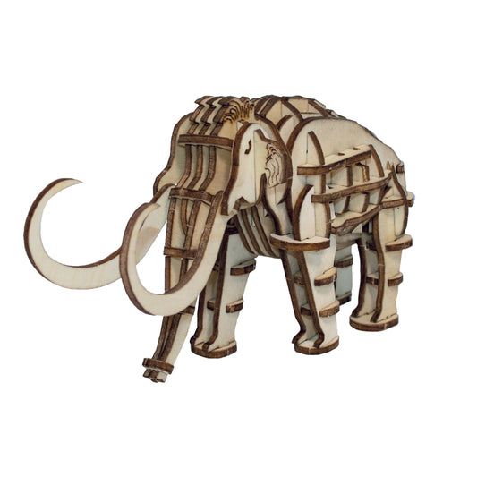 Eco 3D Wooden Puzzle - Mammoth
