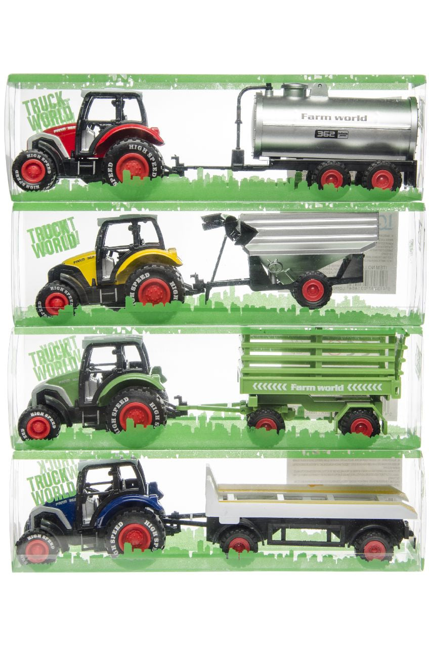 Diecast Tractor+Trailer DD