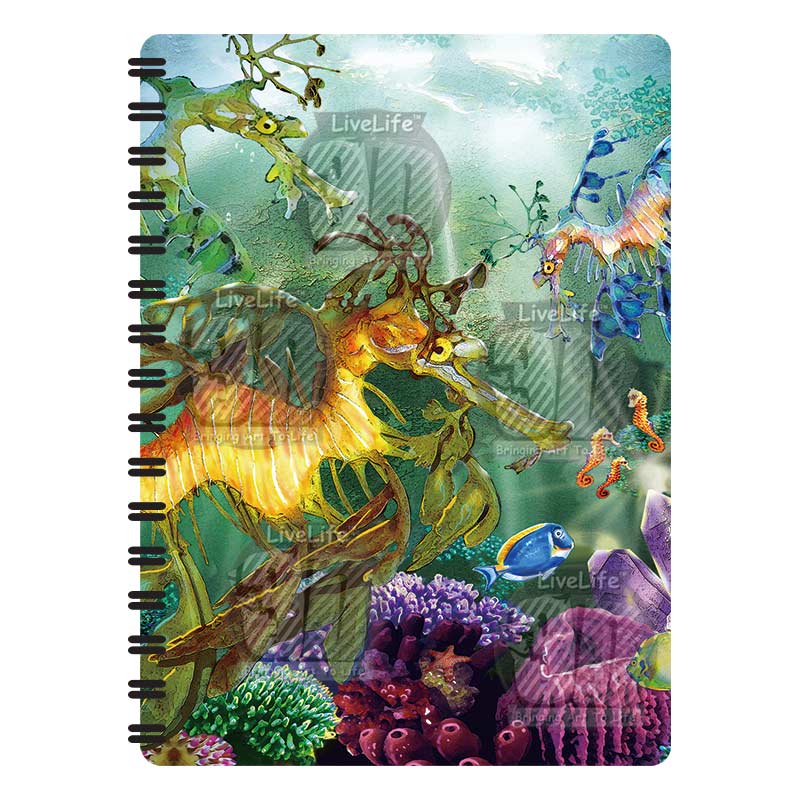 3D LiveLife Jotters - Here Be Dragons