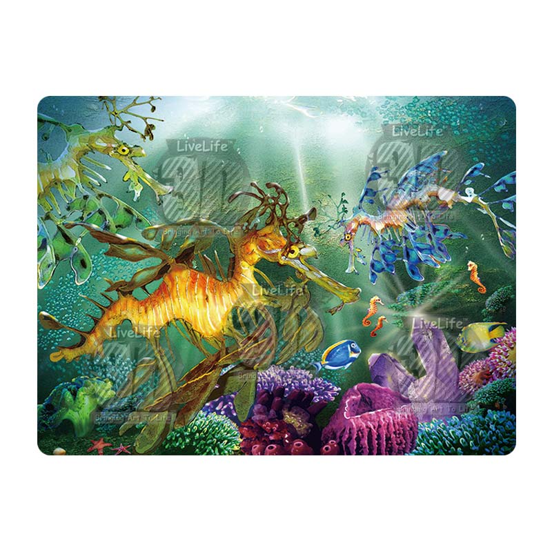 3D LiveLife Postcards - Here Be Dragons