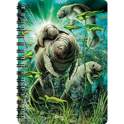 3D LiveLife Jotters - Manatees