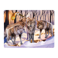 3D LiveLife Postcards - Wolf Posse