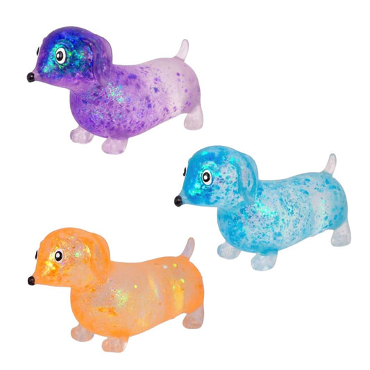 NV935 Glitter Stretch Dachshund