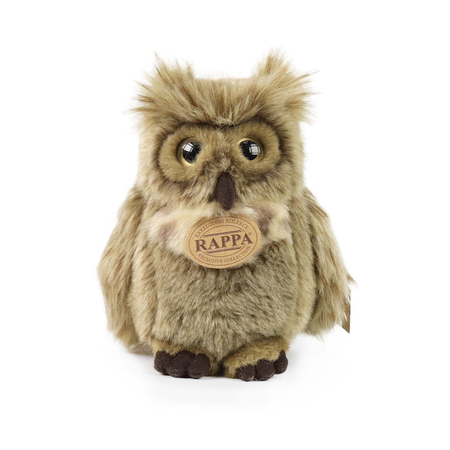 Plush Great Horned Owl 17 cm