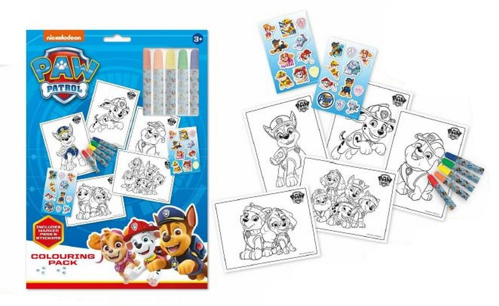 Paw Patrol Coloring Pack