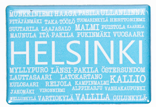 Helsinki Kotiseutu MAG Teksti turkoosi