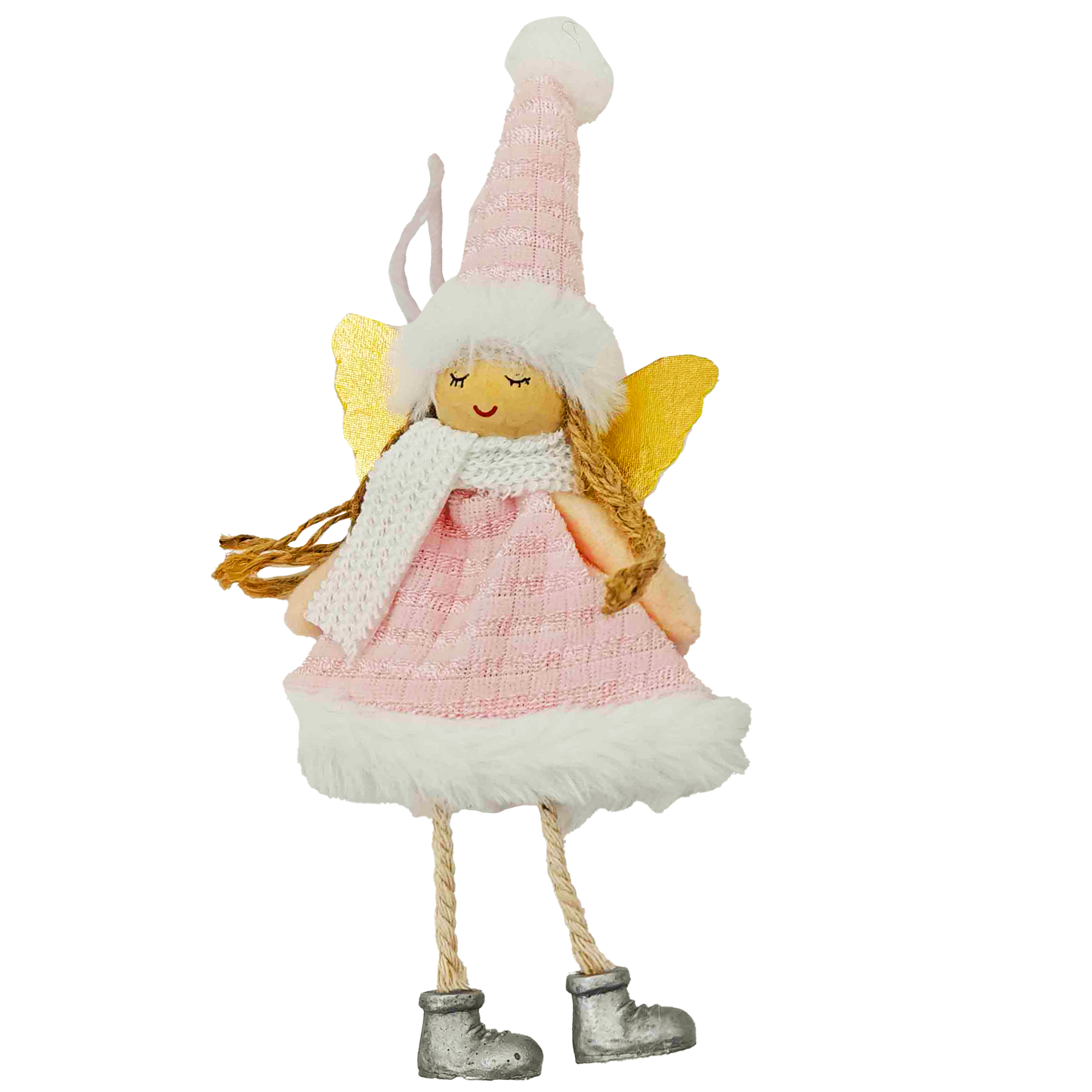 Christmas Deco Angel Pink