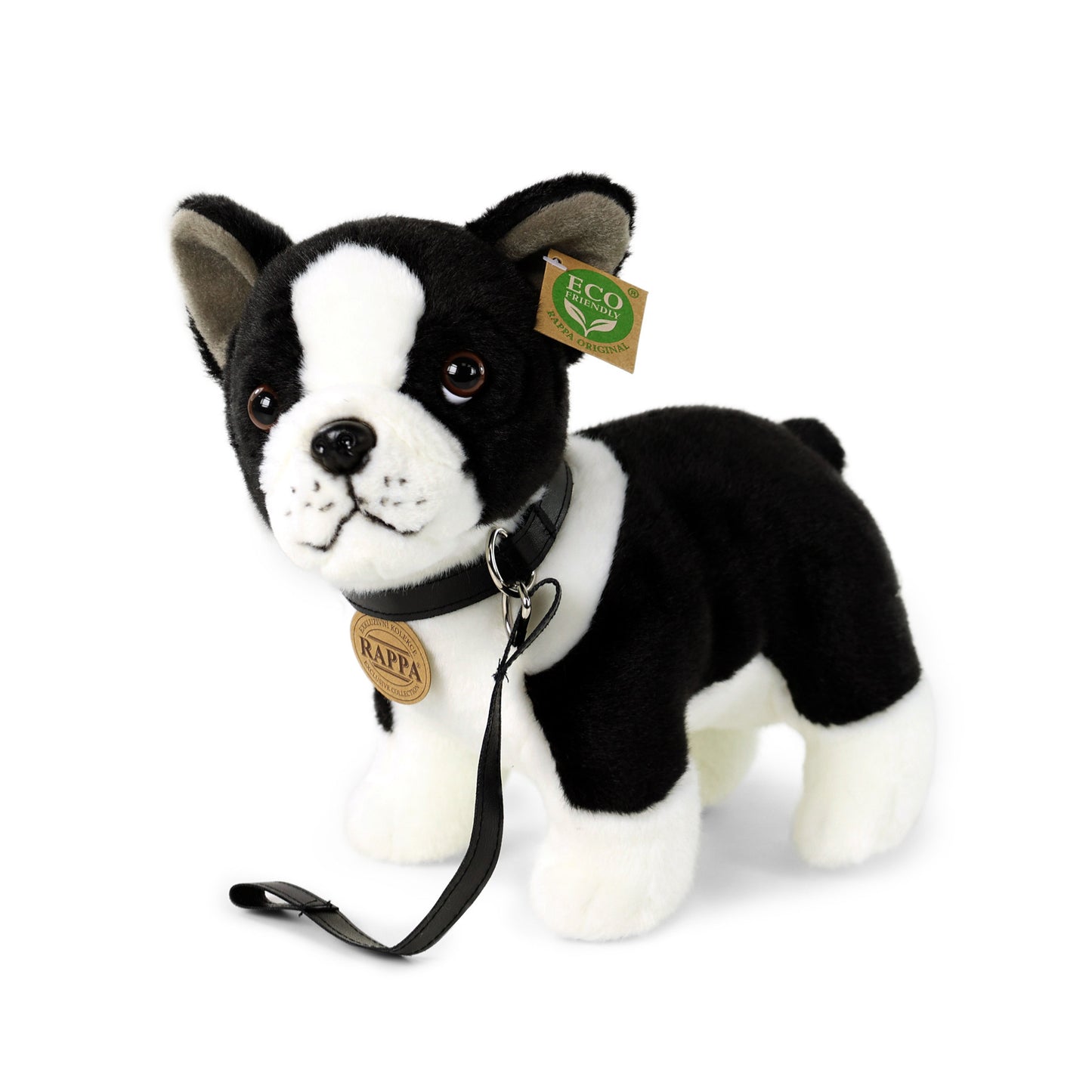 Plush Boston Terrier 23 cm