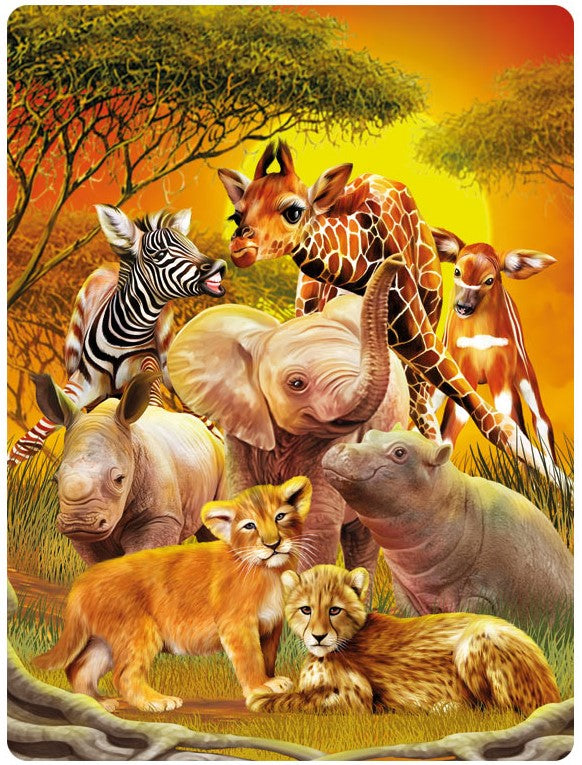 3D LiveLife Postcards - Kissing Cousins