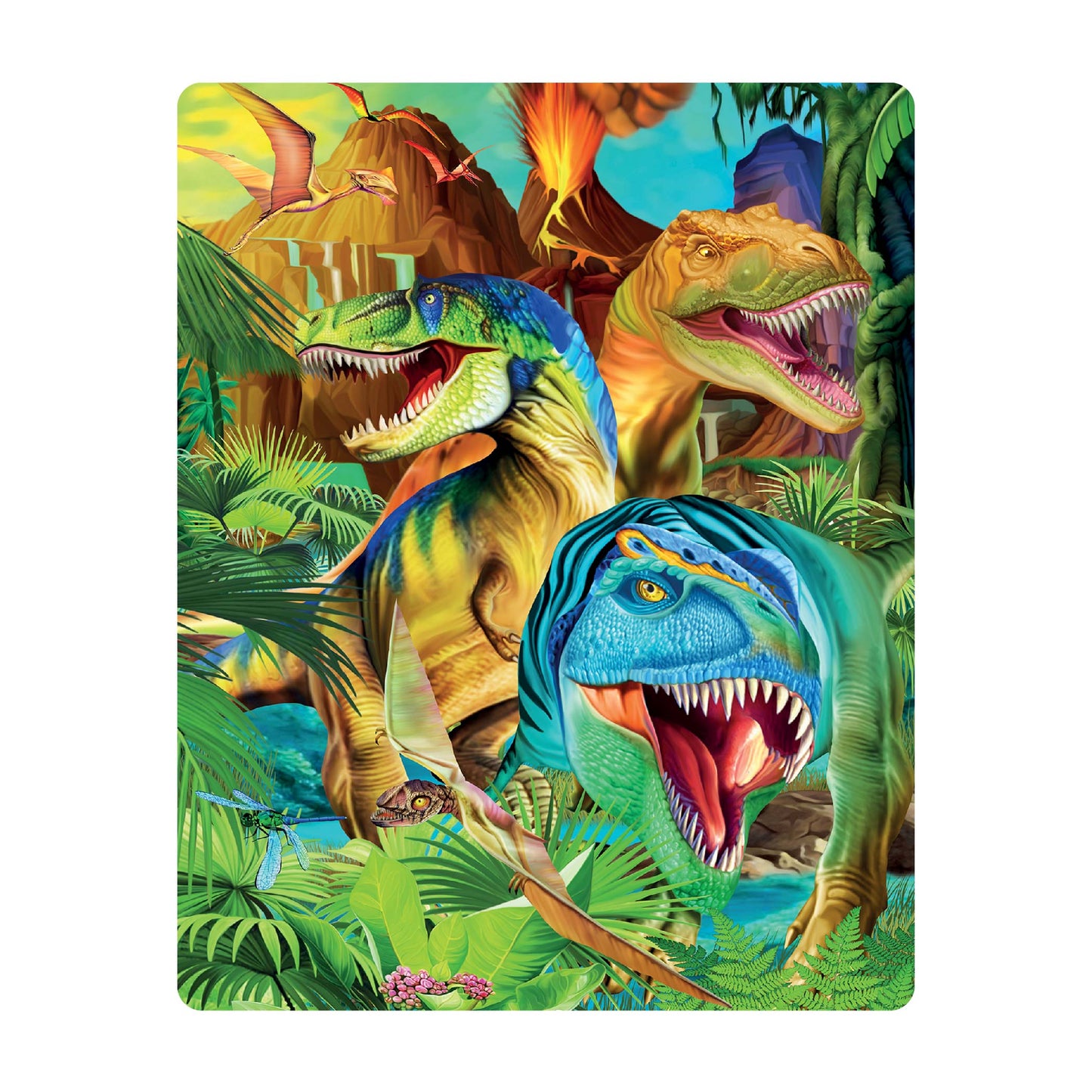 3D LiveLife Postcards - Dino Smiles