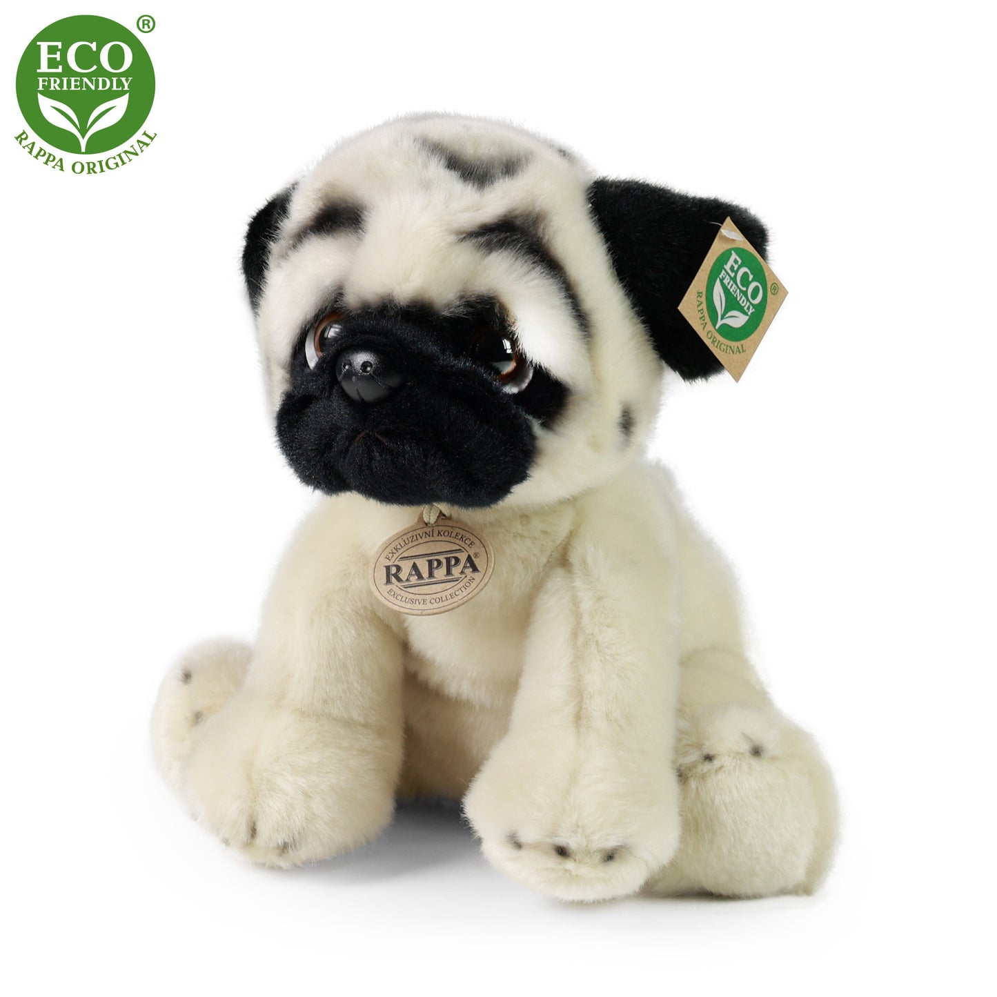 Plush pug 30 cm