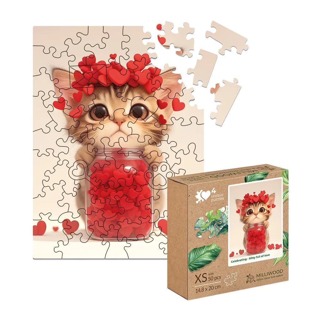 Kitty full of love 50pcs