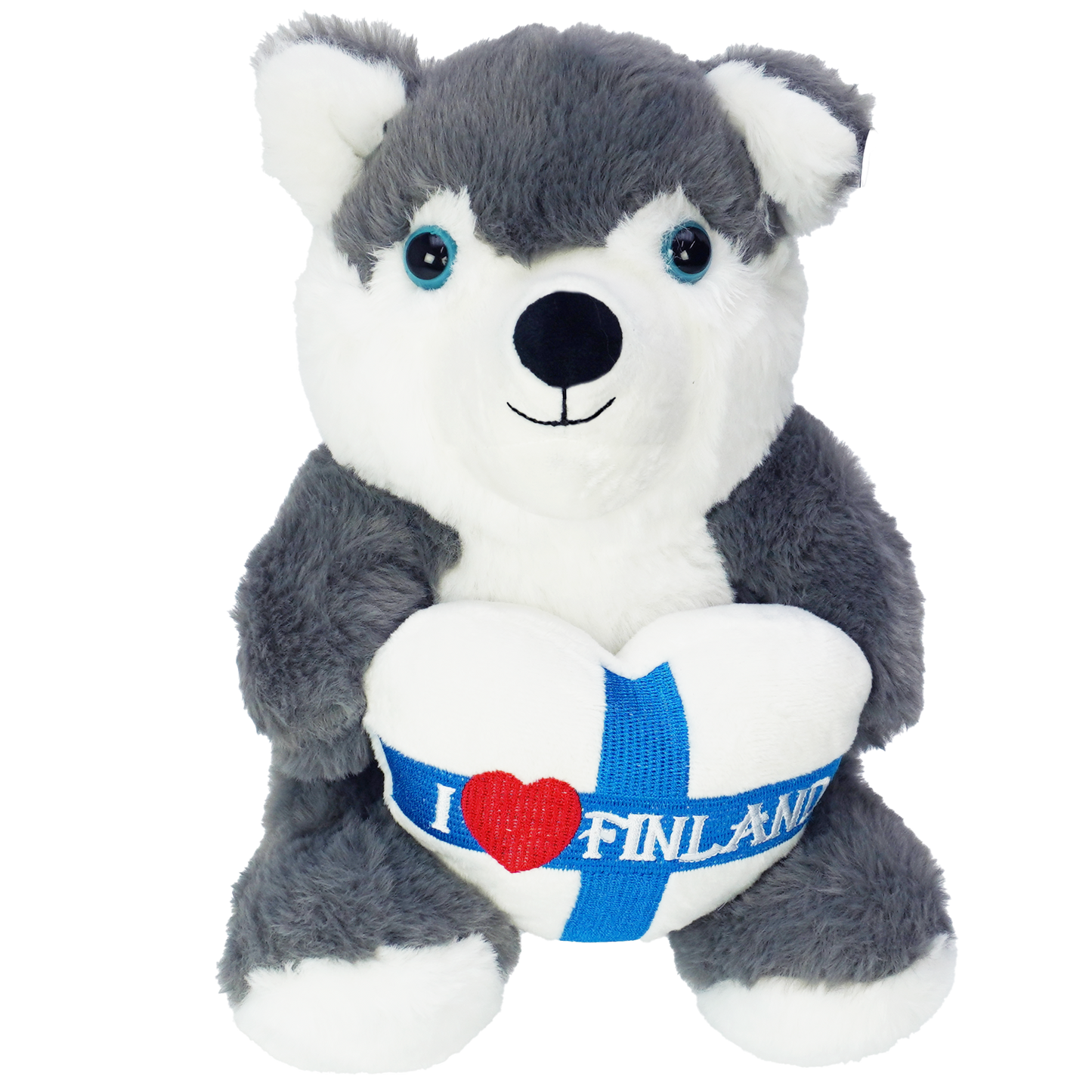 Heart Husky Plush M 24cm FIN