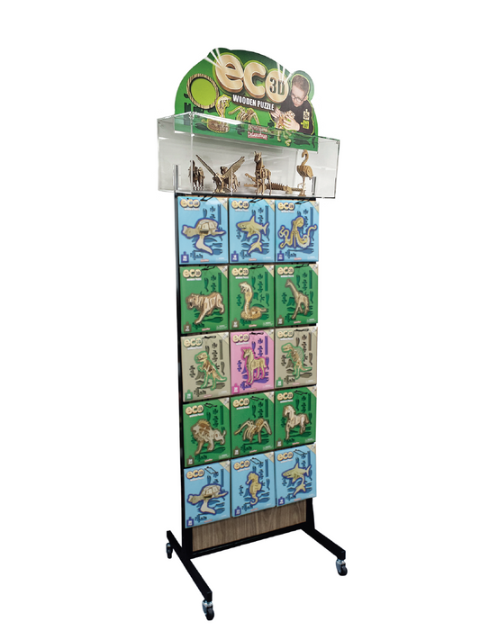 Eco 3D Wooden Puzzle - Display Stand