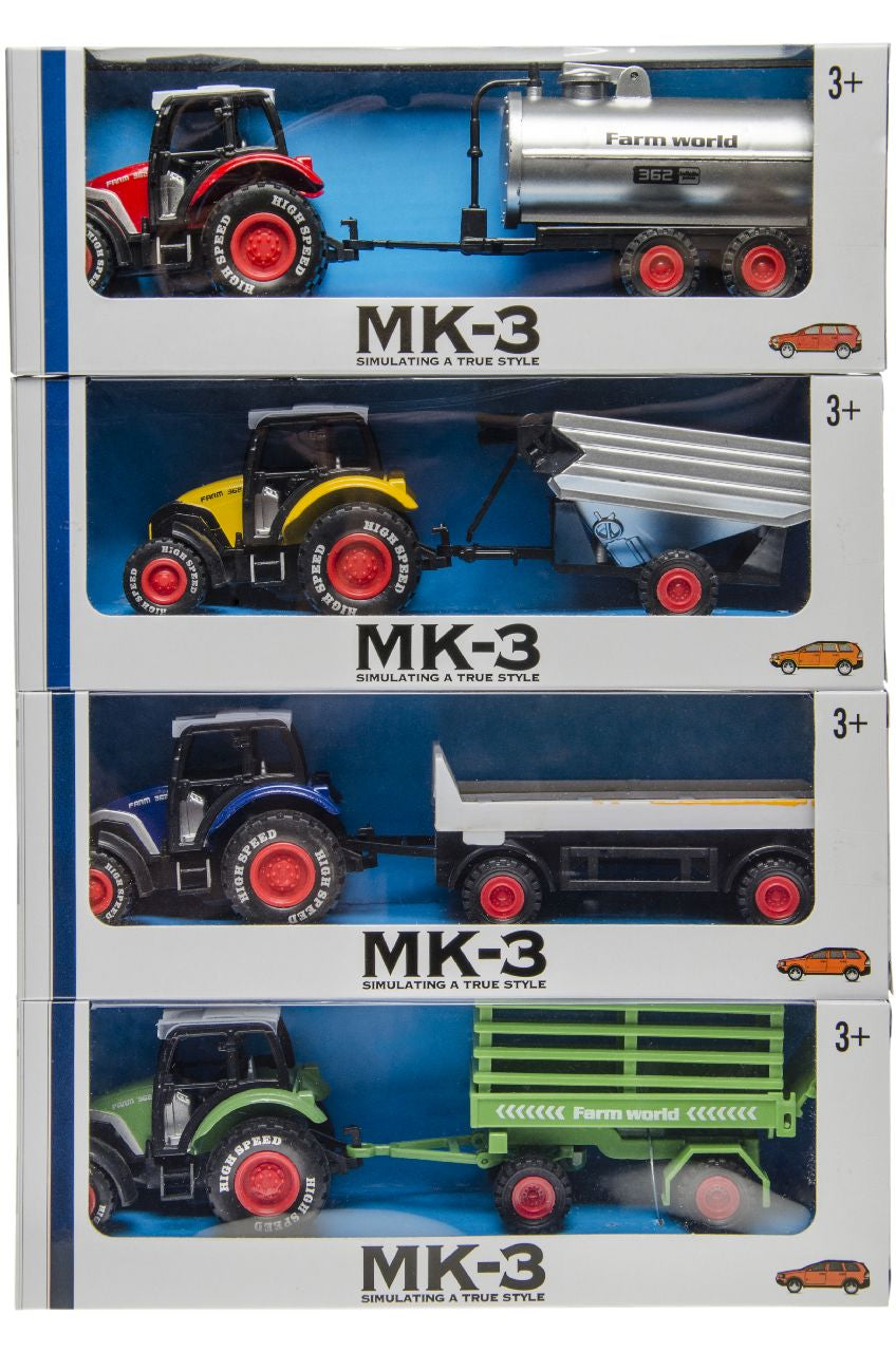 Diecast Tractor+Trailer DD