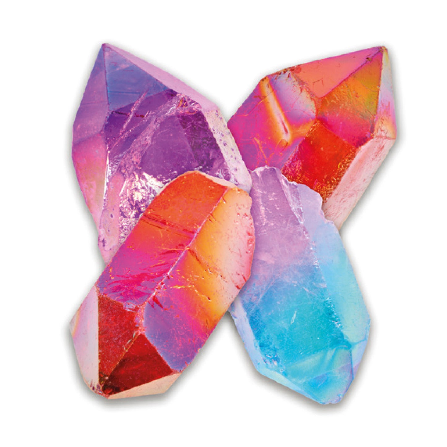 RM02AC Minerals Loose Aura Crystal Points