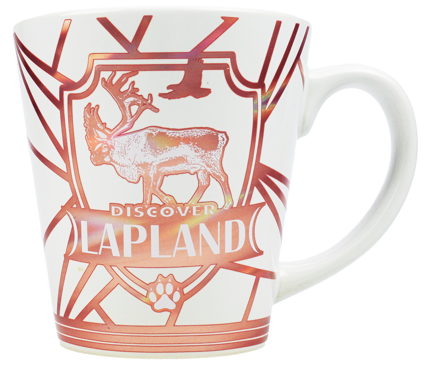 Rosegold Mug Discover Lapland White LAP