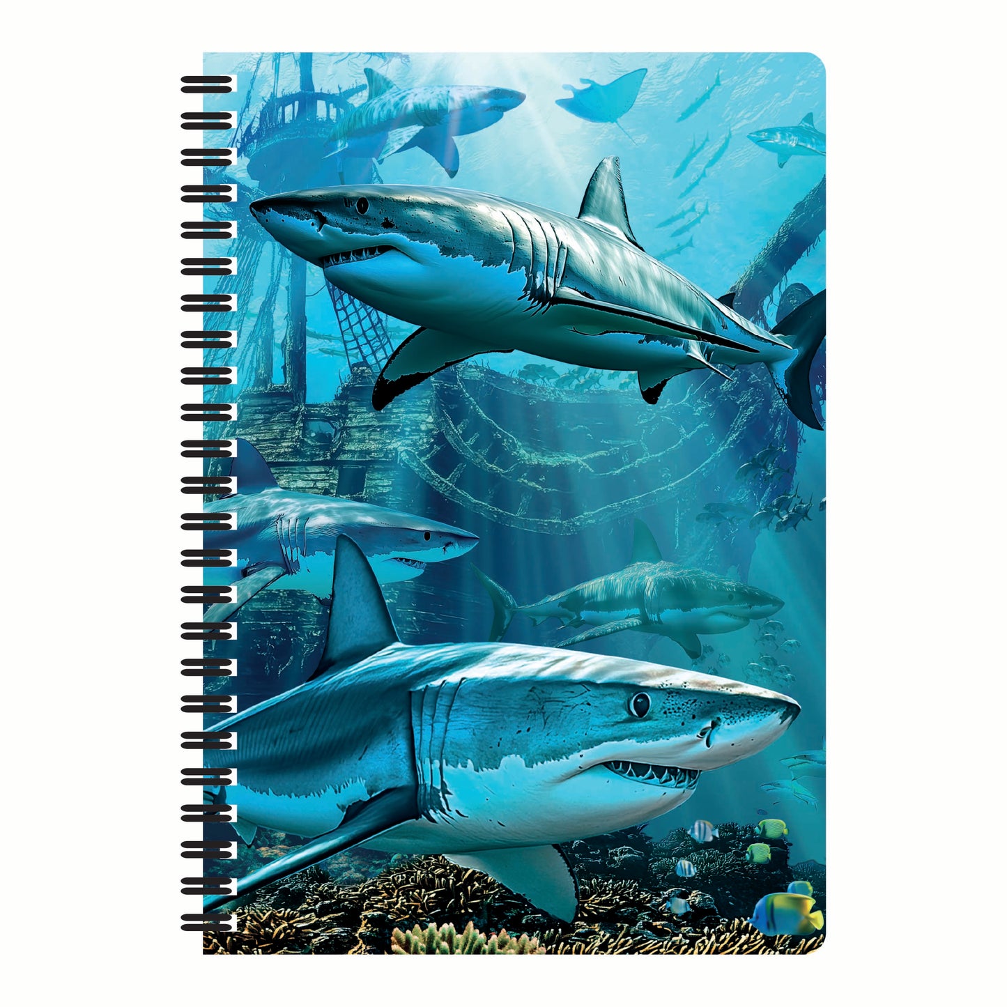 3D LiveLife Notebooks - Shark Wreck