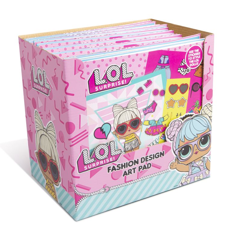 Lol Fashion Design Art Pad