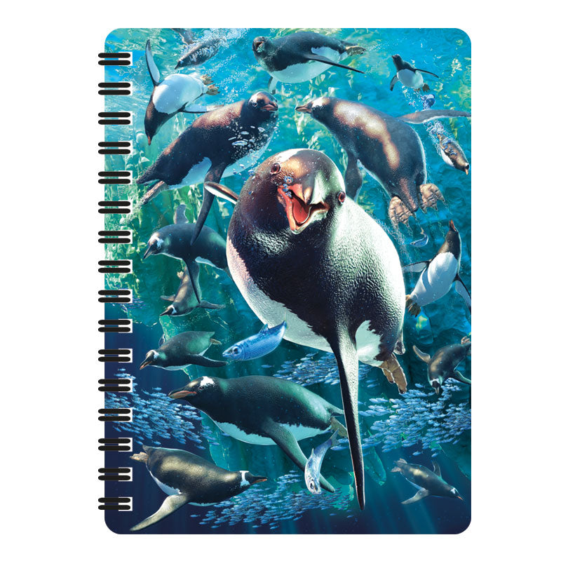 3D LiveLife Jotters - Gentoo Penguin