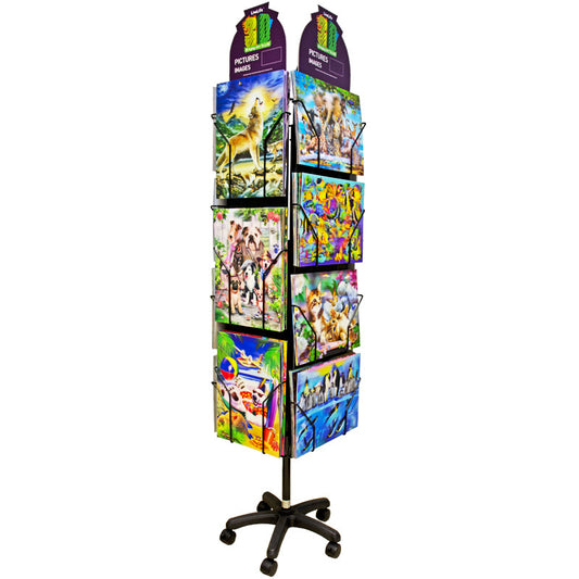 3D LiveLife Pictures Spinner Floor Stand