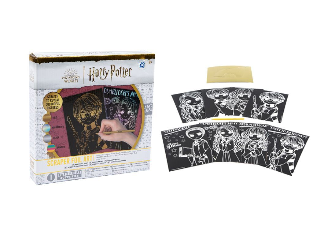 Harry Potter Scraper Foil Art