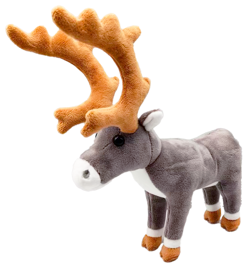 Standing Reindeer S 16cm – Happy Orange Oy
