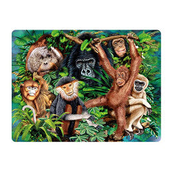 3D LiveLife Postcards - Monkeys & Apes