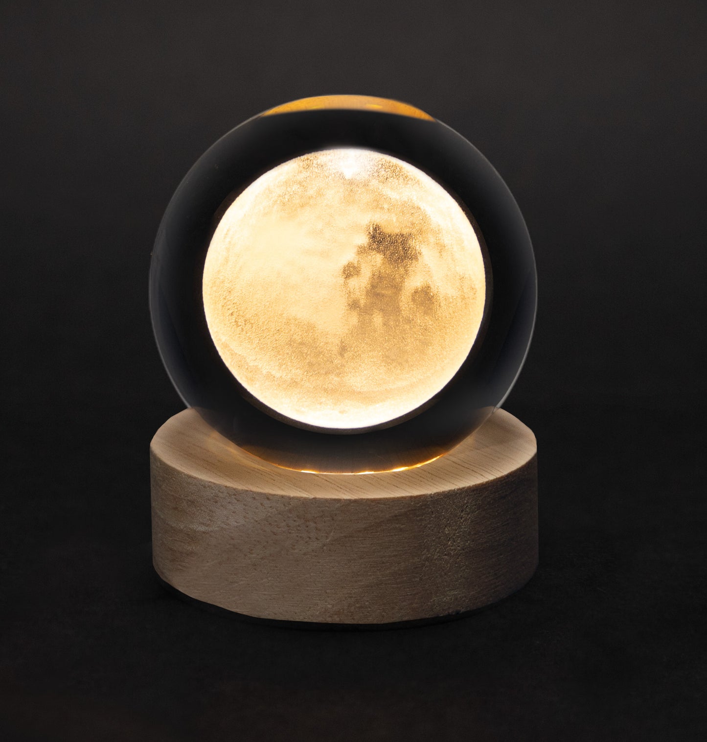 Crystal Silhouettes Globes - Moon