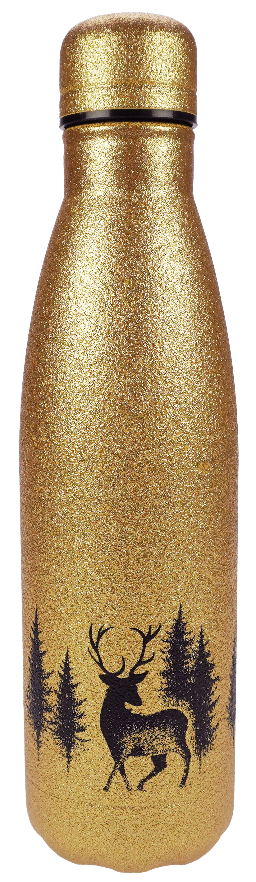NordiCup Poro Pullo Glitter Kulta