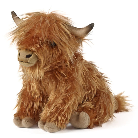 AN341 Highland Cow Large with Sound 30cm