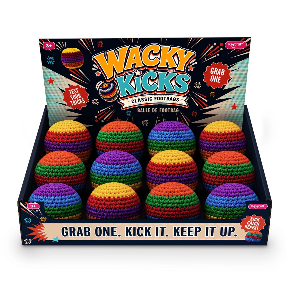 NV1246-AF Wacky Kicks - Classic Footbags