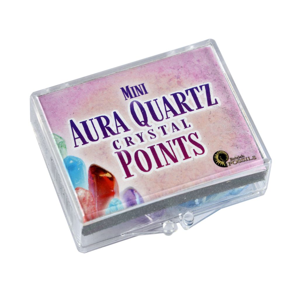 RM100 Mini Aura Quartz Crystal Points