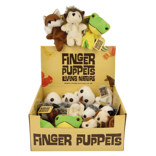 AN04WL Wildlife Finger Puppets 10cm