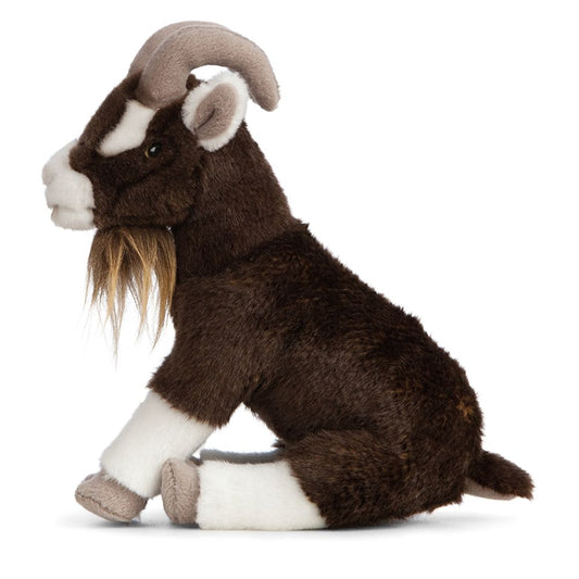 AN408 Brown Goat Sitting 20cm