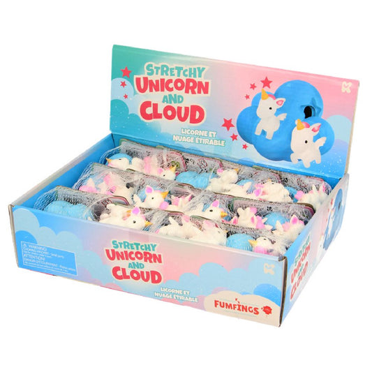 CR144 Stretchy Unicorn & Rainbow Cloud