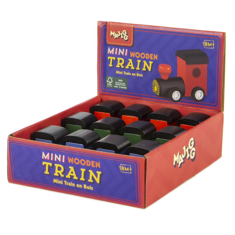 WD295F MAJIGG Wooden Mini Trains FSC