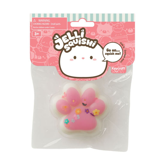NV943 Jelly Squishy Paw Print Small