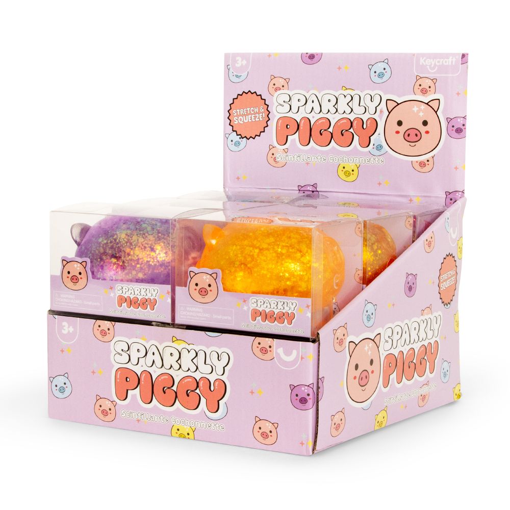 NV1076 Sparkly Squishy Piggy