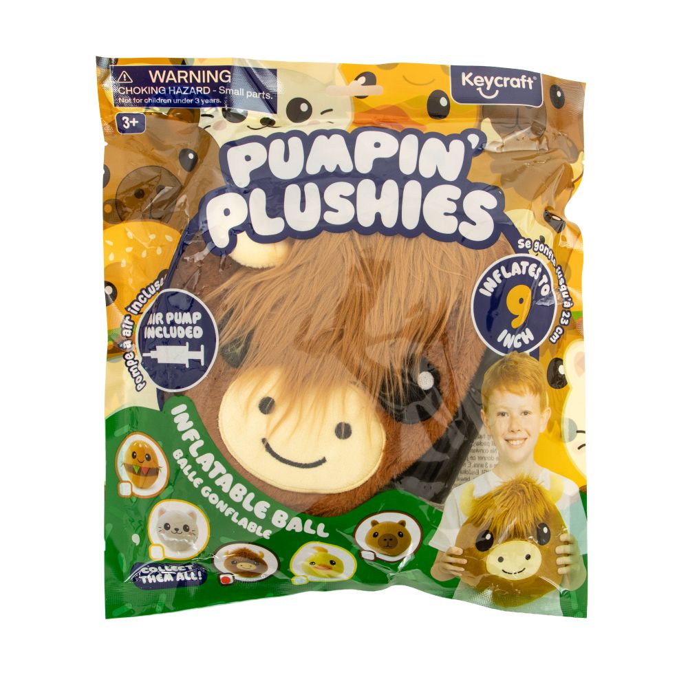 FP17HC Pumpin Plushies Highland Cow