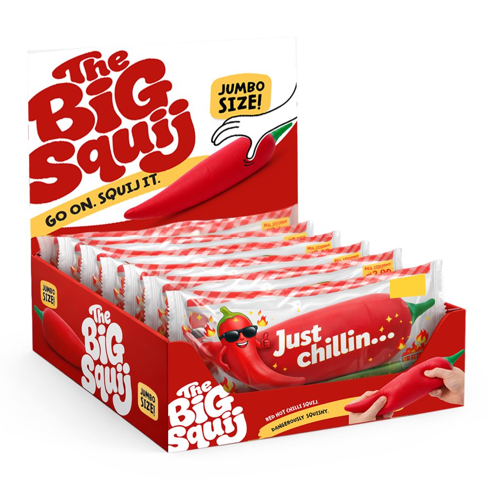 NV1206 The Big Squij Chili Slow-Rise Squishy Toy