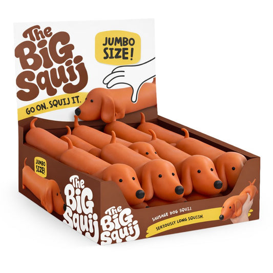 NV1174 The Big Squij Dachshund Slow-Rise Squishy Toy
