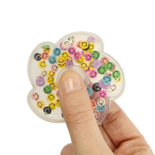 NV817 Beadz Smiley Face Spinner