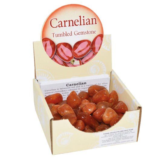 RM01CA Polished Gems Carnelian